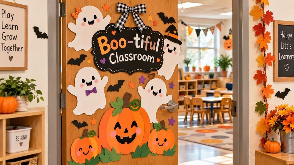 Friendly Ghost Classroom Door