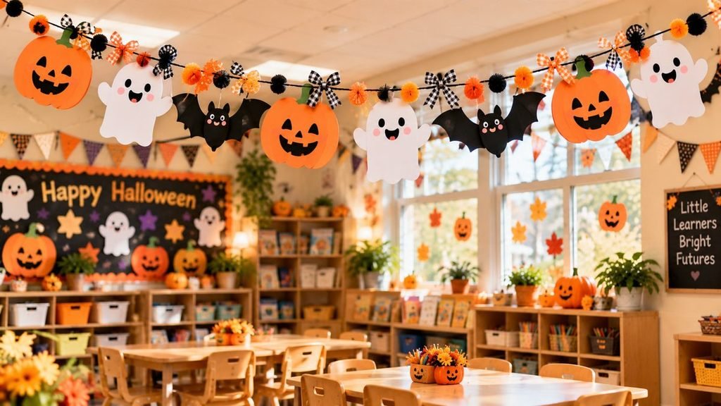 Colorful Halloween Garland