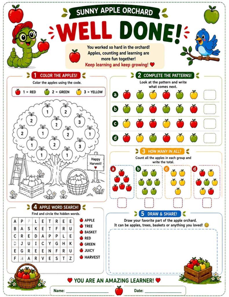 APPLE KIDS ACTIVITY