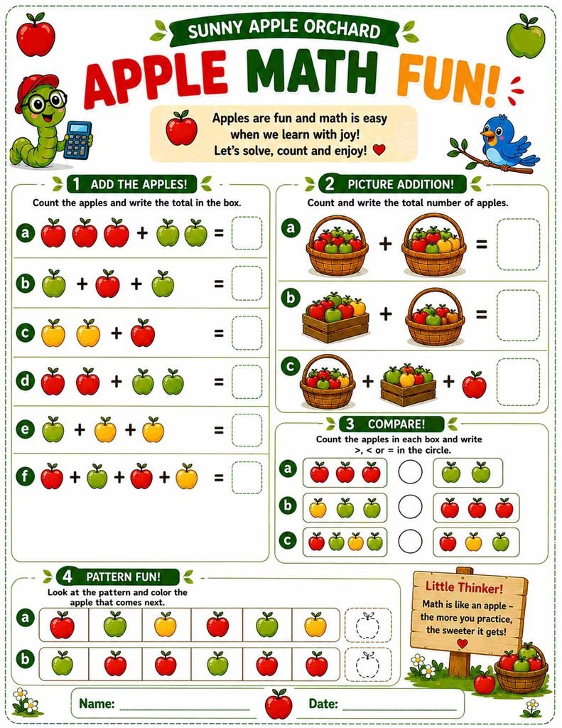 Apple Math Fun