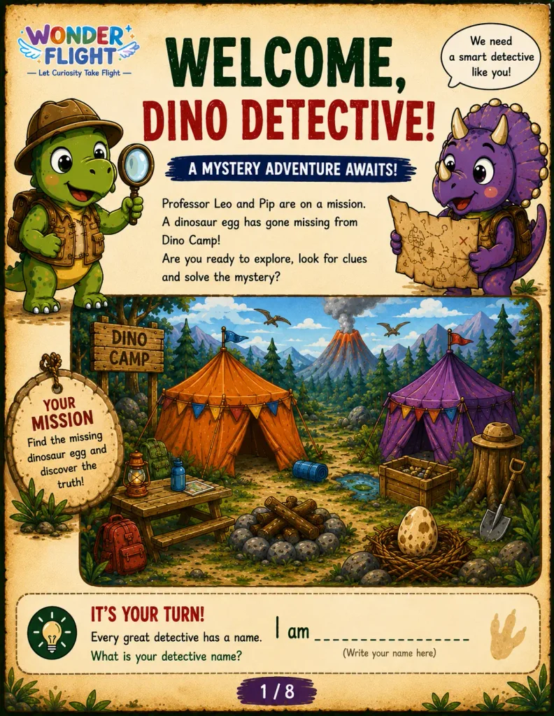 Missing Dinosaur Egg Mystery