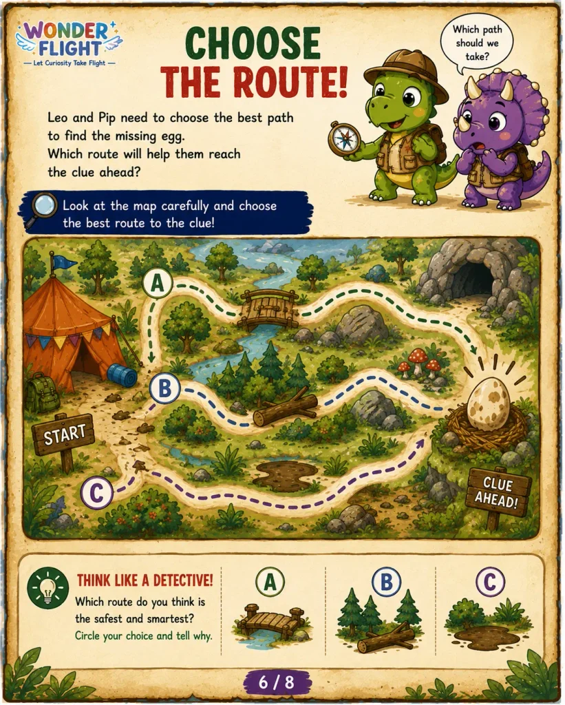 Dinosaur Detective Activity