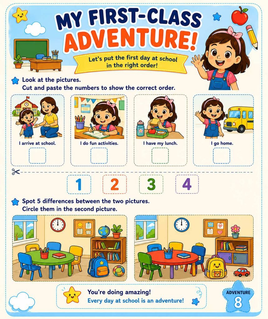 🔎 Adventure 8: My First-Class Adventure